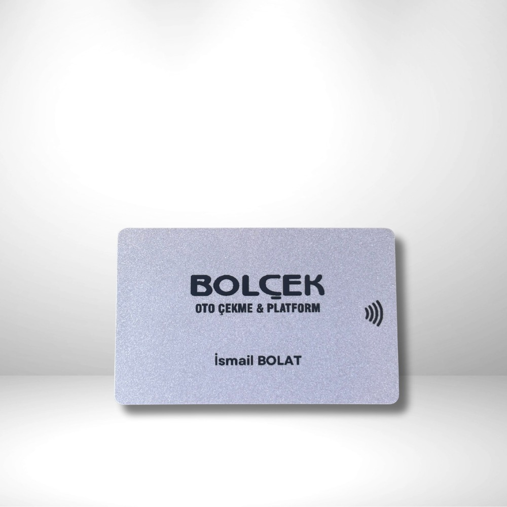 NFC Kartvizit Gümüş